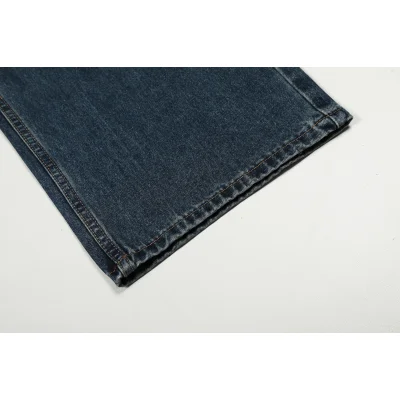 Джинсы Derschutze Baggy "Blue/Embroidered Art" фото № 6