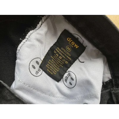 Джинсы Drew House Torn "Black/Gray" фото № 6