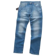 Джинсы Emporio Armani With Patch Brand "Blue"