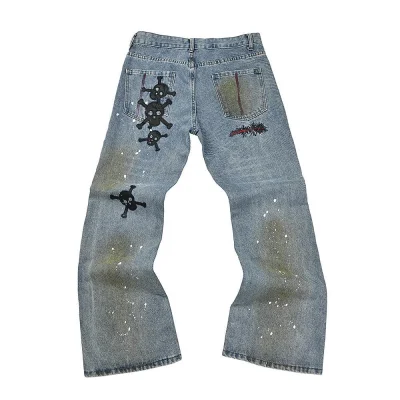 Джинсы Gallery Dept. LA Flare Cross Patch "Blue" фото № 2