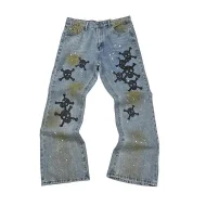 Джинсы Gallery Dept. LA Flare Cross Patch Джинсы Gallery Dept. LA Flare Cross Patch
