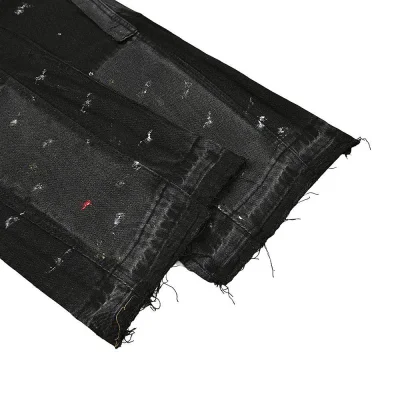 Джинсы Gallery Dept. LA Flare Cross Patch "Black" фото № 3