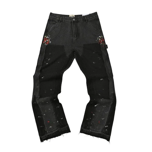Джинсы Gallery Dept. LA Flare Cross Patch "Black"