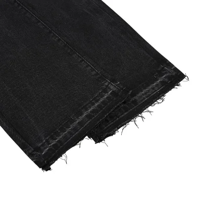 Джинсы Gallery Dept. LA Flare Raw Hem "Black" фото № 2 Джинсы Gallery Dept. LA Flare Raw Hem "Black" фото № 2