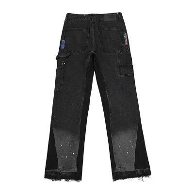 Джинсы Gallery Dept. LA Flare Distressed "Black" фото № 2