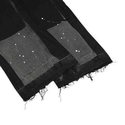 Джинсы Gallery Dept. LA Flare Distressed "Black" фото № 4