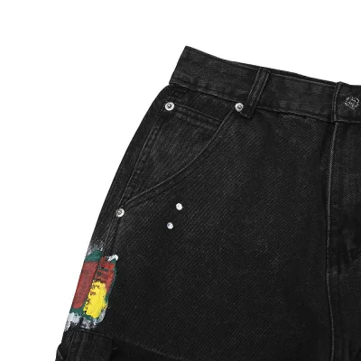 Джинсы Gallery Dept. LA Flare Distressed "Black" фото № 6