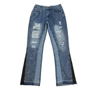 Джинсы Gallery Dept. LA Flare Contrast Inset "Blue/Black"