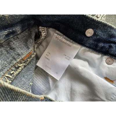 Джинсы Levis Torn "Blue/Gray" фото № 7