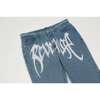 Джинсы REVENGE Simple Straight “Blue” фото № 3