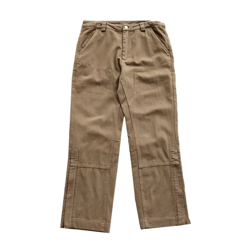 Джинсы Yezzy Season With A Clasp "Brown" Джинсы Yezzy Season With A Clasp "Brown"