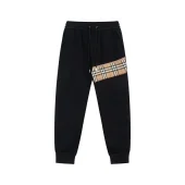 Штаны Burberry A Checkered Stripe On The Thigh "Black"