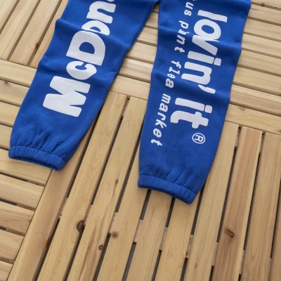 Штаны Cactus Jack Merch McDonald’s I’m Lovin It "Blue" фото № 5