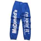 Штаны Cactus Jack Merch McDonald’s I’m Lovin It "Blue"