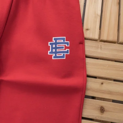 Штаны Eric Emanuel Big Printed Words "Red" фото № 4