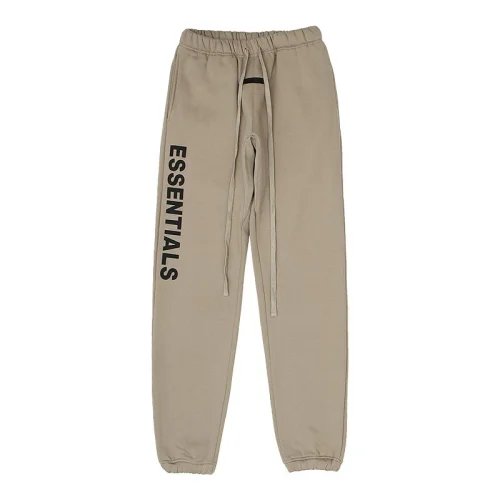 Штаны Fear Of God With Black Text Logo "Brown"