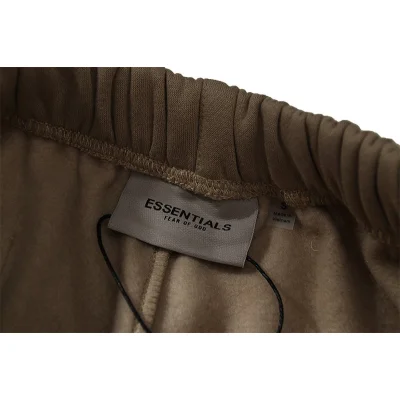 Штаны Fear Of God With Black Text Logo "Brown" фото № 3