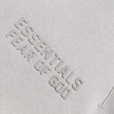 Штаны Fear Of God Black Patch With Text "Cream" фото № 6