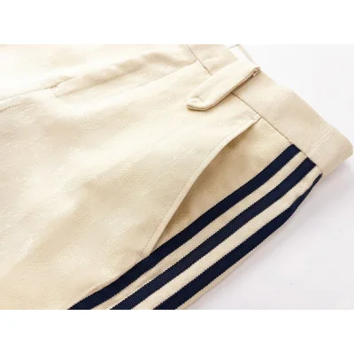 Штаны Gucci X Adidas Office Style "Beige" фото № 8