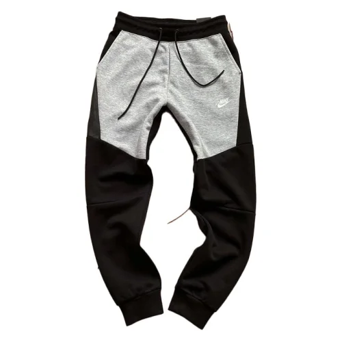 Штаны Nike Sporty Style With Brand Logo "Black/Gray"