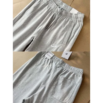 Штаны Nike Cotton With Brand Logo "Gray" фото № 5