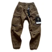 Штаны Stone Island Tapered With Big Pockets "Brown"