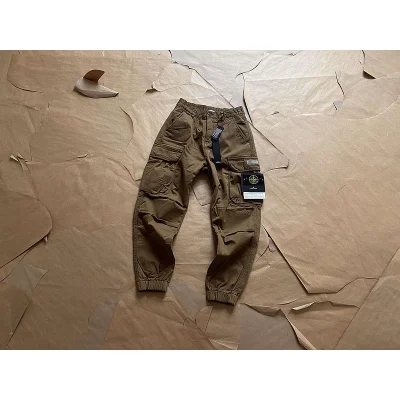 Штаны Stone Island Tapered With Big Pockets "Brown" фото № 5 Штаны Stone Island Tapered With Big Pockets "Brown" фото № 5