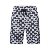 Шорты Amiri Logo And Inscription In Rectangle "Black"