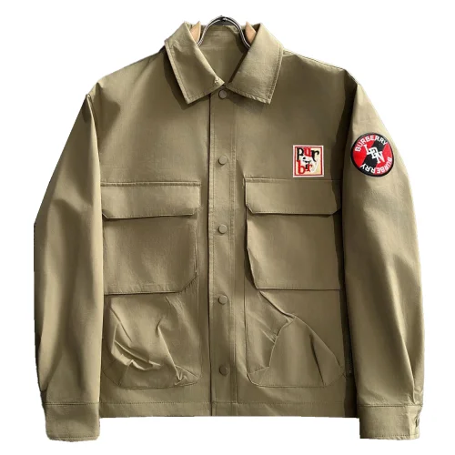 Бомбер Burberry Frontside Print LDN Burberry "Beige"