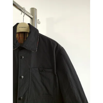 Бомбер Burberry Bilaterial Frontside Clear Pocket "Black" фото № 2