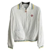 Бомбер Casablanca Small Frontside Red Romb "White"