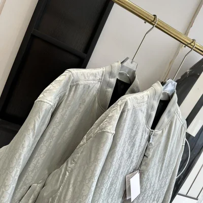 Бомбер Christian Dior All Sides Dior Logos "Gray" фото № 2