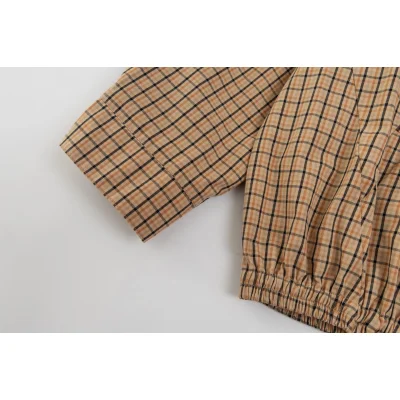 Бомбер Burberry Small Cell "Brown" фото № 4