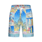 Шорты Casablanca Beach Print "Blue"