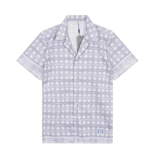 Рубашка Christian Dior Diamond Print "Grey"