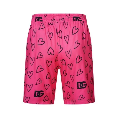 Шорты Dolce Gabbana Hearts And Logo "Pink" фото № 2