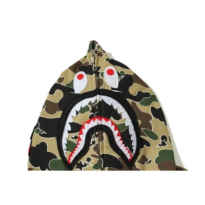 Худи A Bathing Ape Spotted ZIP "Green/Brown" фото № 2