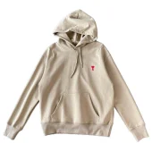 Худи Amiri Cotton With Small Red Letter Logo "Beige"