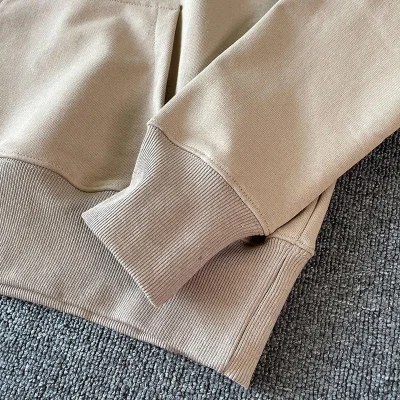 Худи Amiri Cotton With Small Red Letter Logo "Beige" фото № 2