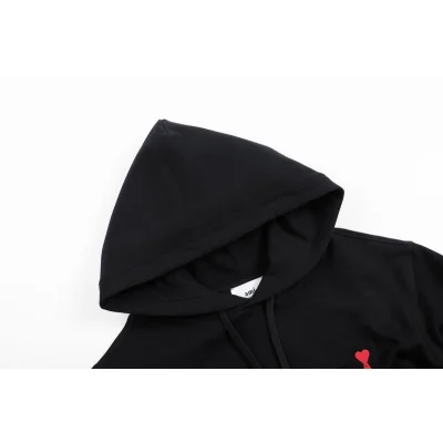 Худи Amiri Red Heart - Letter Logo "Black" фото № 7