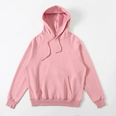 Худи Amiri Logo With A Heart "Pink" фото № 2