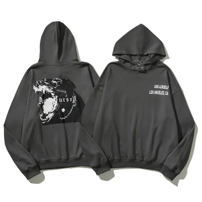 Худи Askyurself Angry Dog "Gray" фото № 4