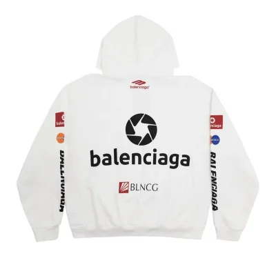 Худи Balenciaga Lens "White" фото № 4 Худи Balenciaga Lens "White" фото № 4