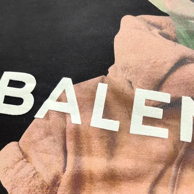 Худи Balenciaga Master Yoda "Black" фото № 8