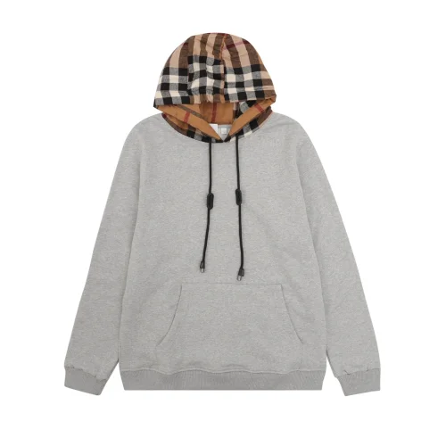 Худи Burberry Checkered Hood "Gray"