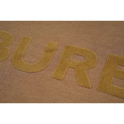 Худи Burberry Printed Logo On The Front "Brown" фото № 6