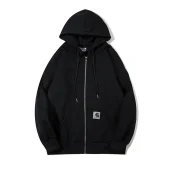 Худи Carhartt With Patch - ZIP "Black"