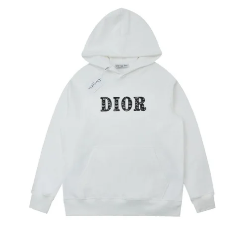 Толстовка Christian Dior Frontside Logotype DIOR "White"