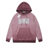 Худи Christian Dior Frontside Logo Dior Contrast Outline "Pink"