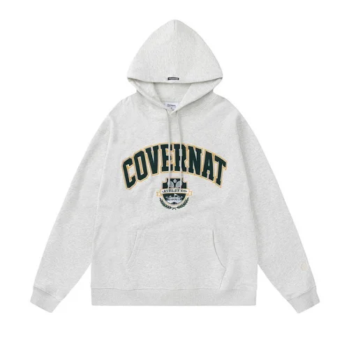 Худи Covernat With Text Logo "White"